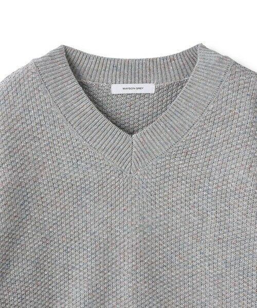 MAYSON GREY / メイソングレイ ニット・セーター | デニムドッキングニットプルオーバー≪手洗い可能≫ | 詳細27