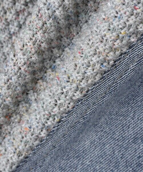 MAYSON GREY / メイソングレイ ニット・セーター | デニムドッキングニットプルオーバー≪手洗い可能≫ | 詳細30