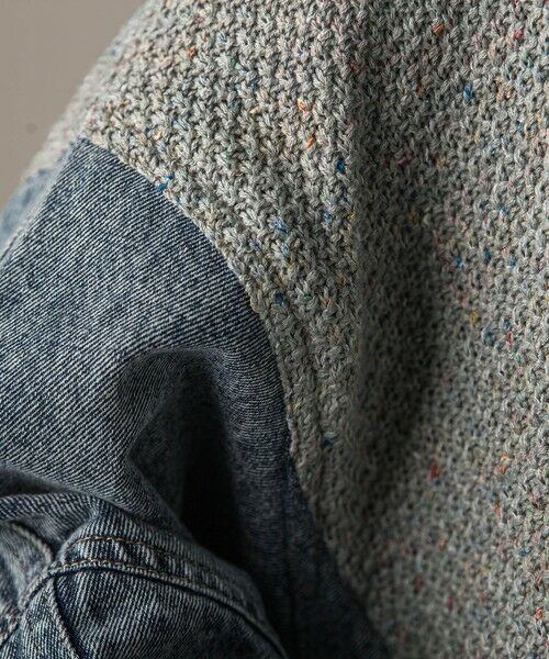 MAYSON GREY / メイソングレイ ニット・セーター | デニムドッキングニットプルオーバー≪手洗い可能≫ | 詳細23