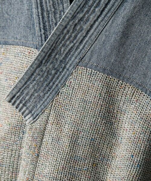 MAYSON GREY / メイソングレイ カーディガン・ボレロ | デニムドッキングニットカーディガン≪手洗い可能≫ | 詳細19