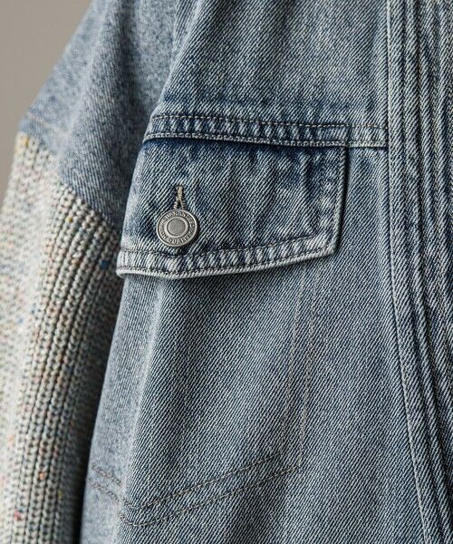 MAYSON GREY / メイソングレイ カーディガン・ボレロ | デニムドッキングニットカーディガン≪手洗い可能≫ | 詳細21