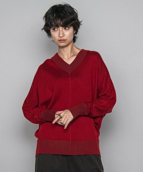 MAYSON GREY / メイソングレイ ニット・セーター | 【新色追加】今日の気分で着回せるリバーシブルニット≪手洗い可能≫ | 詳細1