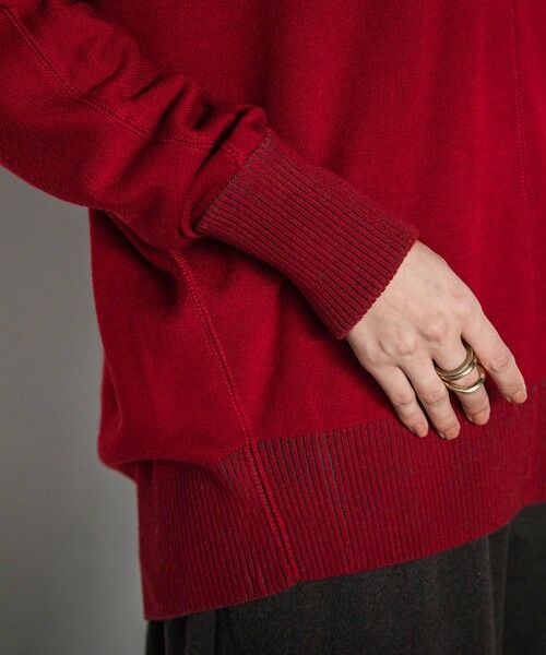 MAYSON GREY / メイソングレイ ニット・セーター | 【新色追加】今日の気分で着回せるリバーシブルニット≪手洗い可能≫ | 詳細7