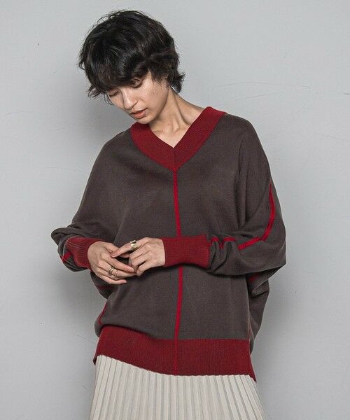 MAYSON GREY / メイソングレイ ニット・セーター | 【新色追加】今日の気分で着回せるリバーシブルニット≪手洗い可能≫ | 詳細9