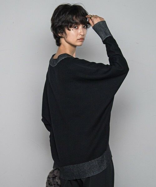 MAYSON GREY / メイソングレイ ニット・セーター | 【新色追加】今日の気分で着回せるリバーシブルニット≪手洗い可能≫ | 詳細16