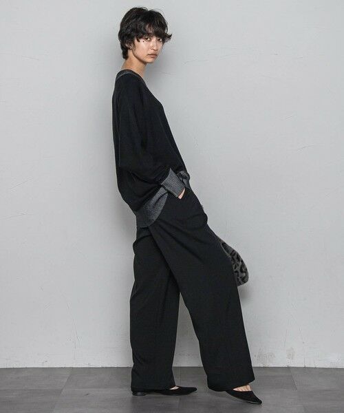 MAYSON GREY / メイソングレイ ニット・セーター | 【新色追加】今日の気分で着回せるリバーシブルニット≪手洗い可能≫ | 詳細19