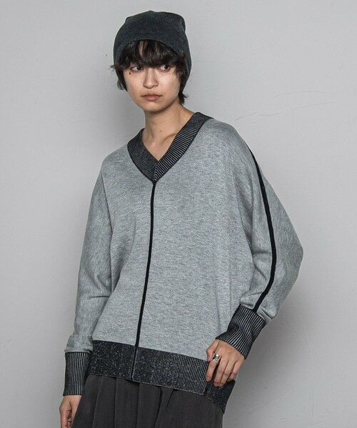 MAYSON GREY / メイソングレイ ニット・セーター | 【新色追加】今日の気分で着回せるリバーシブルニット≪手洗い可能≫ | 詳細22