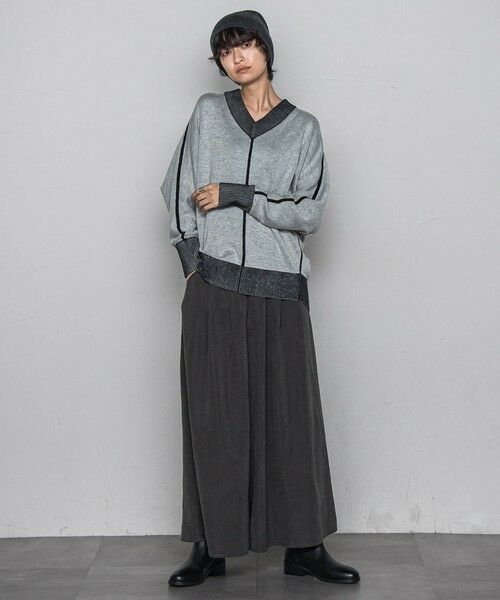 MAYSON GREY / メイソングレイ ニット・セーター | 【新色追加】今日の気分で着回せるリバーシブルニット≪手洗い可能≫ | 詳細23