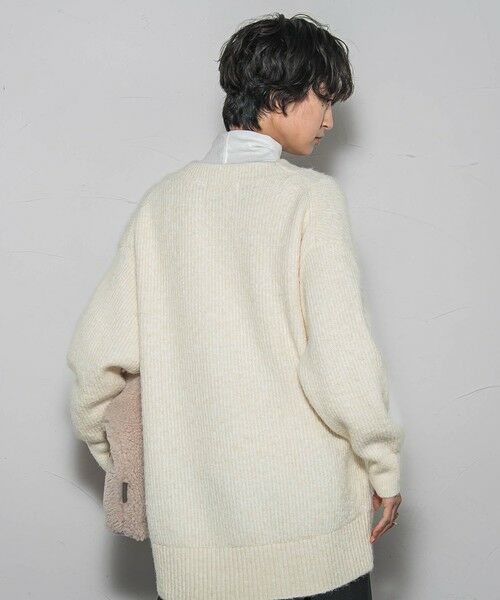 MAYSON GREY / メイソングレイ カーディガン・ボレロ | 【新色追加】フラッフィーVネックニットカーディガン≪手洗い可能≫ | 詳細2