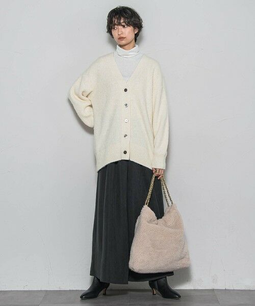 MAYSON GREY / メイソングレイ カーディガン・ボレロ | 【新色追加】フラッフィーVネックニットカーディガン≪手洗い可能≫ | 詳細3