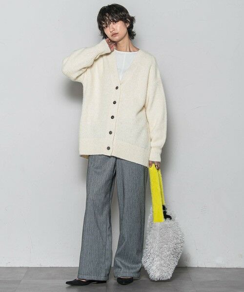 MAYSON GREY / メイソングレイ カーディガン・ボレロ | フラッフィーVネックニットカーディガン≪手洗い可能≫ | 詳細10