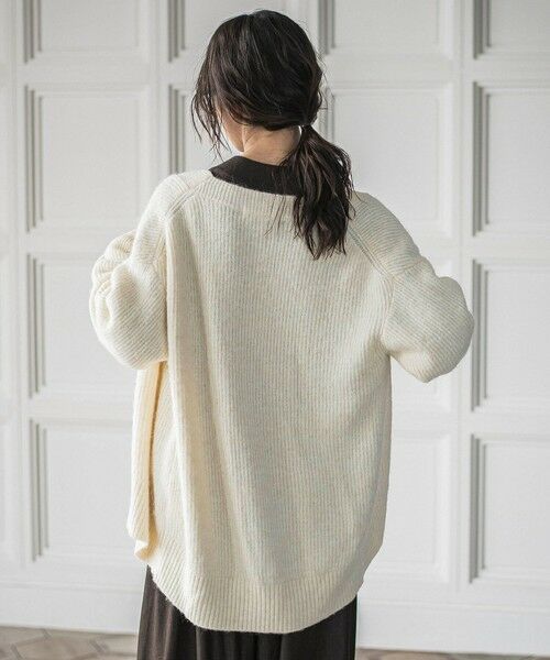 MAYSON GREY / メイソングレイ カーディガン・ボレロ | フラッフィーVネックニットカーディガン≪手洗い可能≫ | 詳細3