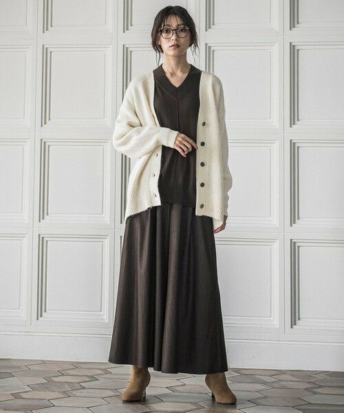 MAYSON GREY / メイソングレイ カーディガン・ボレロ | フラッフィーVネックニットカーディガン≪手洗い可能≫ | 詳細4