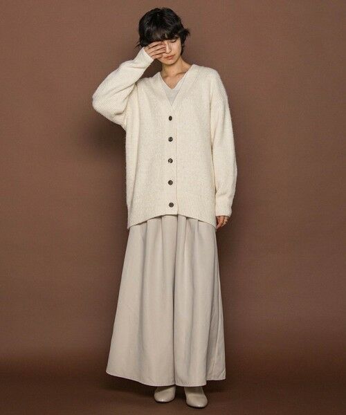 MAYSON GREY / メイソングレイ カーディガン・ボレロ | 【新色追加】フラッフィーVネックニットカーディガン≪手洗い可能≫ | 詳細11