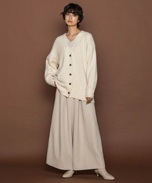 MAYSON GREY / メイソングレイ カーディガン・ボレロ | 【新色追加】フラッフィーVネックニットカーディガン≪手洗い可能≫ | 詳細12