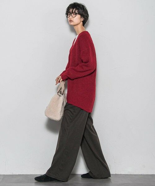 MAYSON GREY / メイソングレイ カーディガン・ボレロ | 【新色追加】フラッフィーVネックニットカーディガン≪手洗い可能≫ | 詳細17