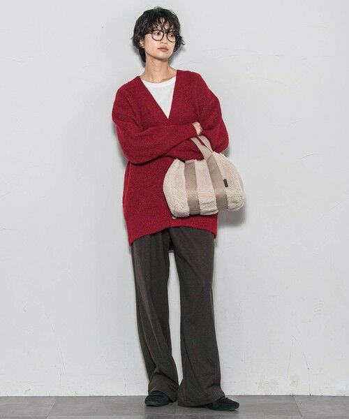 MAYSON GREY / メイソングレイ カーディガン・ボレロ | 【新色追加】フラッフィーVネックニットカーディガン≪手洗い可能≫ | 詳細19