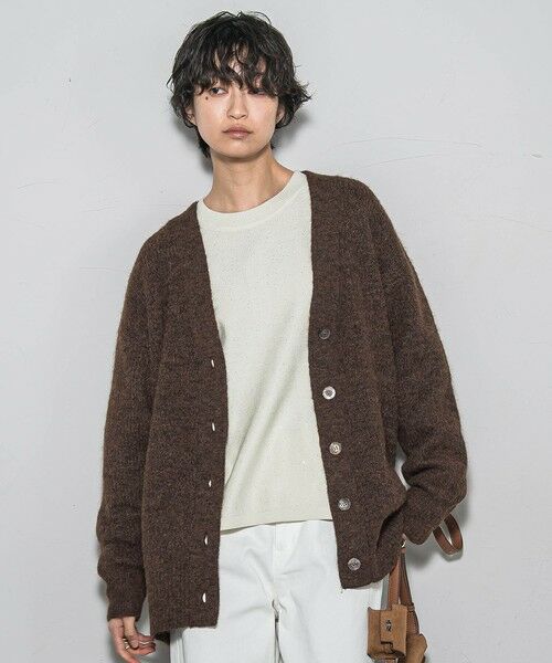 MAYSON GREY / メイソングレイ カーディガン・ボレロ | 【新色追加】フラッフィーVネックニットカーディガン≪手洗い可能≫ | 詳細30