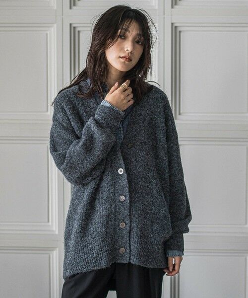 MAYSON GREY / メイソングレイ カーディガン・ボレロ | フラッフィーVネックニットカーディガン≪手洗い可能≫ | 詳細20