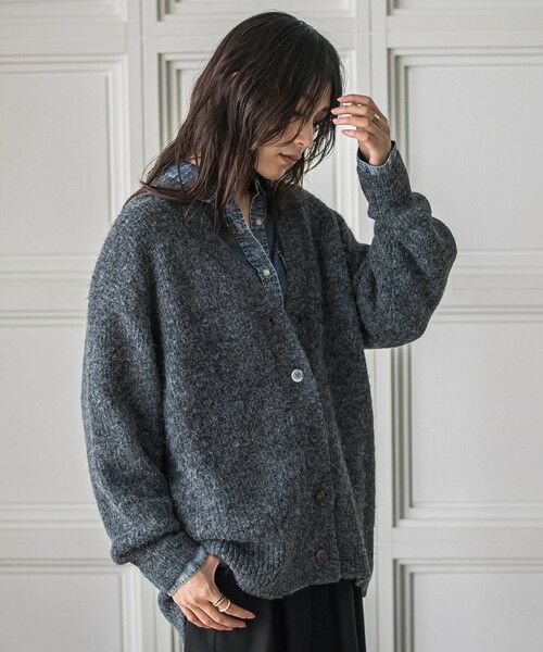 MAYSON GREY / メイソングレイ カーディガン・ボレロ | フラッフィーVネックニットカーディガン≪手洗い可能≫ | 詳細21