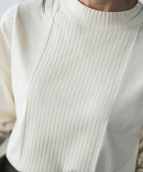 MAYSON GREY / メイソングレイ ニット・セーター | 【新色追加】ボトルネック配色ニットプルオーバー≪手洗い可能≫ | 詳細10