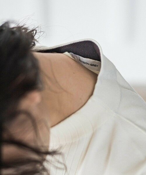 MAYSON GREY / メイソングレイ ニット・セーター | 【新色追加】ボトルネック配色ニットプルオーバー≪手洗い可能≫ | 詳細11