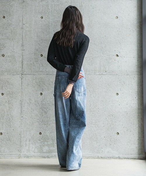 MAYSON GREY / メイソングレイ ニット・セーター | 【新色追加】ボトルネック配色ニットプルオーバー≪手洗い可能≫ | 詳細20