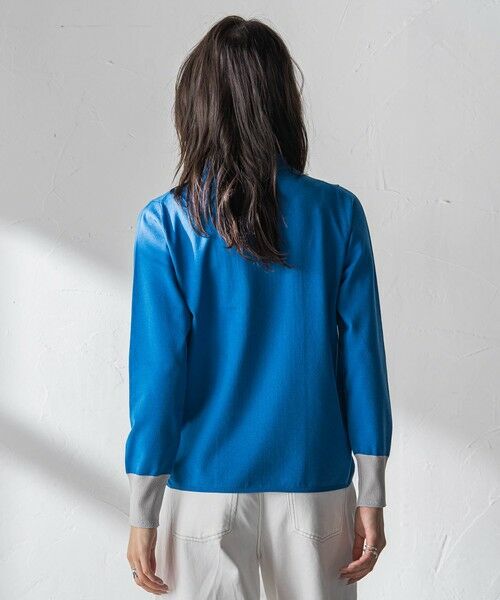 MAYSON GREY / メイソングレイ ニット・セーター | 【新色追加】ボトルネック配色ニットプルオーバー≪手洗い可能≫ | 詳細29