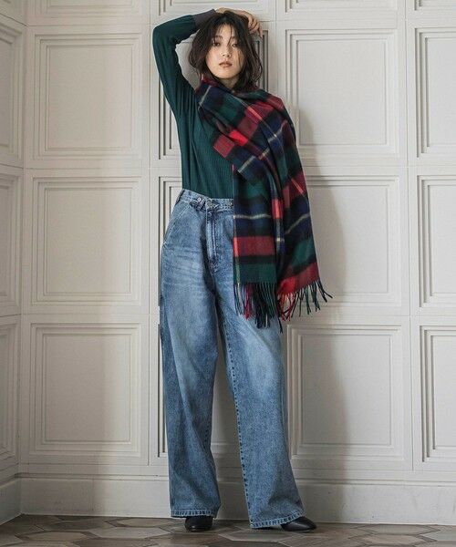 MAYSON GREY / メイソングレイ ニット・セーター | ボトルネック配色ニットプルオーバー≪手洗い可能≫ | 詳細28