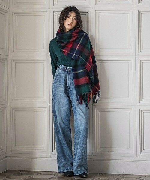 MAYSON GREY / メイソングレイ ニット・セーター | ボトルネック配色ニットプルオーバー≪手洗い可能≫ | 詳細29