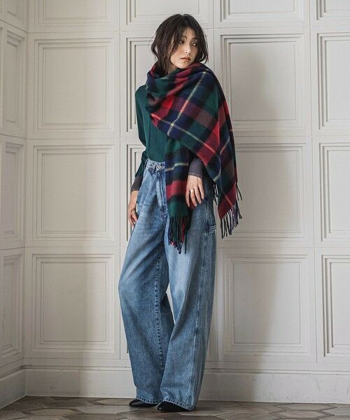 MAYSON GREY / メイソングレイ ニット・セーター | ボトルネック配色ニットプルオーバー≪手洗い可能≫ | 詳細30