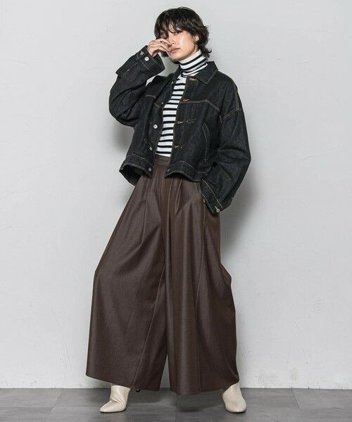 MAYSON GREY / メイソングレイ ニット・セーター | 【WEB限定】タートルネックボーダーニットプルオーバー≪手洗い可能≫ | 詳細10