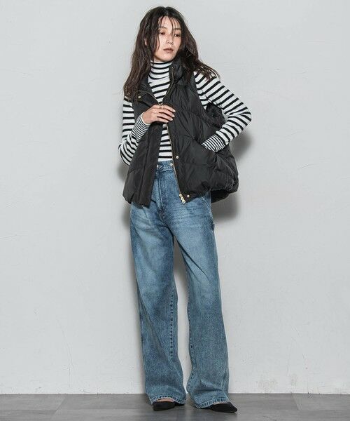 MAYSON GREY / メイソングレイ ニット・セーター | 【WEB限定】タートルネックボーダーニットプルオーバー≪手洗い可能≫ | 詳細6