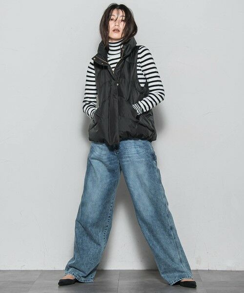 MAYSON GREY / メイソングレイ ニット・セーター | 【WEB限定】タートルネックボーダーニットプルオーバー≪手洗い可能≫ | 詳細8