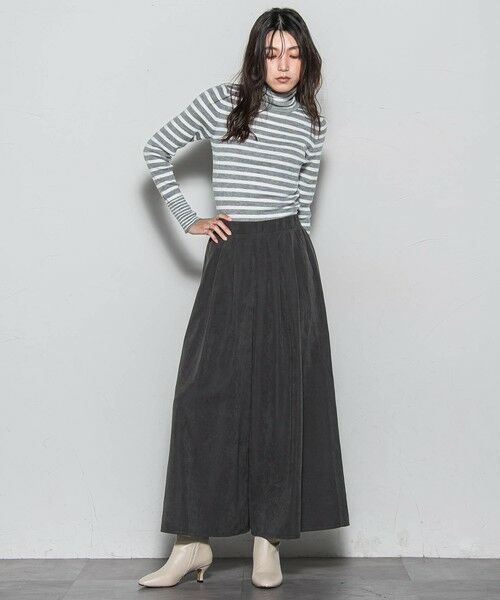 MAYSON GREY / メイソングレイ ニット・セーター | 【WEB限定】タートルネックボーダーニットプルオーバー≪手洗い可能≫ | 詳細21