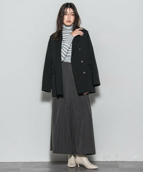 MAYSON GREY / メイソングレイ ニット・セーター | 【WEB限定】タートルネックボーダーニットプルオーバー≪手洗い可能≫ | 詳細27