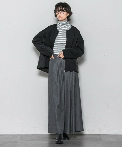 MAYSON GREY / メイソングレイ ニット・セーター | 【WEB限定】タートルネックボーダーニットプルオーバー≪手洗い可能≫ | 詳細30