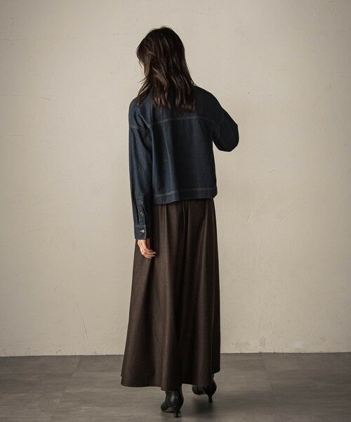 MAYSON GREY / メイソングレイ シャツ・ブラウス | コーデュロイカラークロップデニムシャツ≪洗濯機で洗える≫ | 詳細5