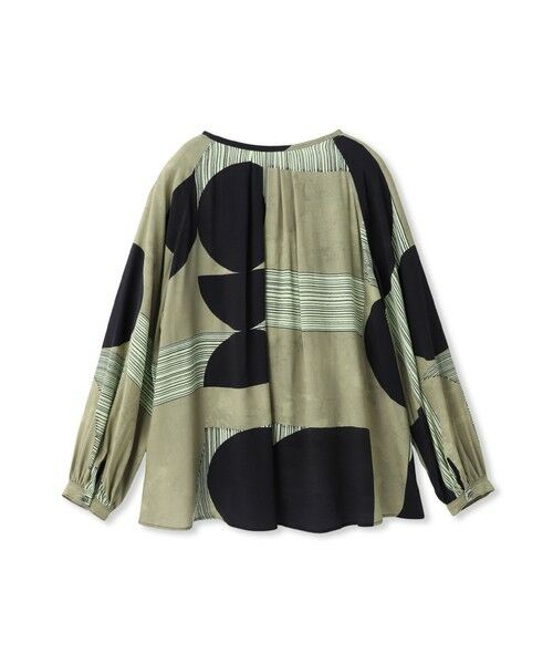 MAYSON GREY / メイソングレイ シャツ・ブラウス | IPEKER幾何柄フレアブラウス≪手洗い可能≫ | 詳細10