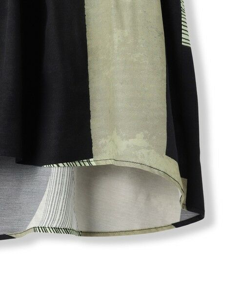 MAYSON GREY / メイソングレイ シャツ・ブラウス | IPEKER幾何柄フレアブラウス≪手洗い可能≫ | 詳細13