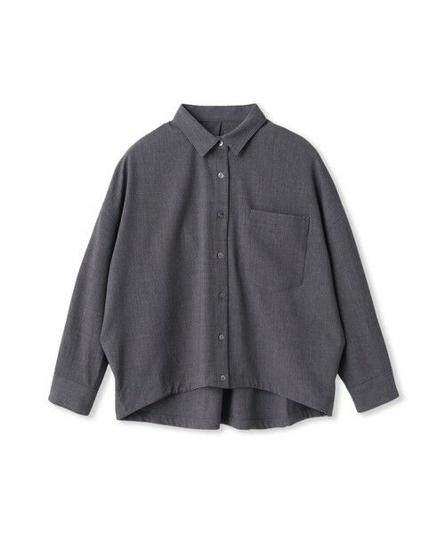 MAYSON GREY / メイソングレイ シャツ・ブラウス | ドロストクロップドシャツ≪洗濯機で洗える≫ | 詳細17