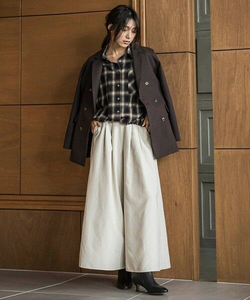 MAYSON GREY / メイソングレイ シャツ・ブラウス | ドロストクロップドシャツ≪洗濯機で洗える≫ | 詳細23