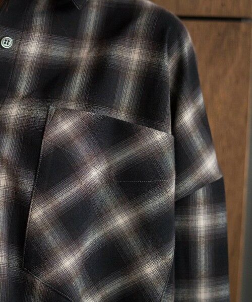 MAYSON GREY / メイソングレイ シャツ・ブラウス | ドロストクロップドシャツ≪洗濯機で洗える≫ | 詳細24