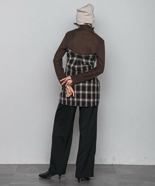 MAYSON GREY / メイソングレイ シャツ・ブラウス | ドロストクロップドシャツ≪洗濯機で洗える≫ | 詳細26