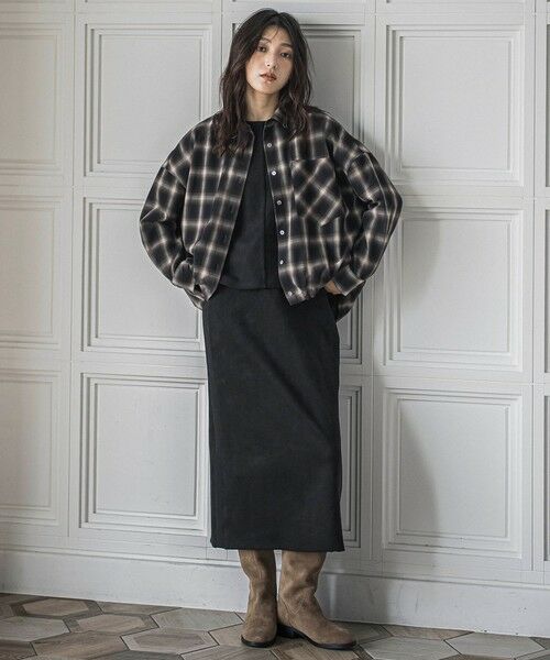 MAYSON GREY / メイソングレイ シャツ・ブラウス | ドロストクロップドシャツ≪洗濯機で洗える≫ | 詳細28