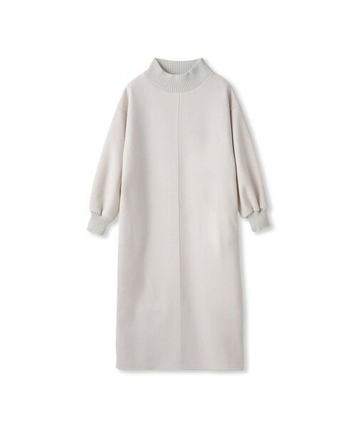 MAYSON GREY / メイソングレイ ロング・マキシ丈ワンピース | 【WEB限定】スウェード×リブモックネックワンピース≪手洗い可能≫ | 詳細11