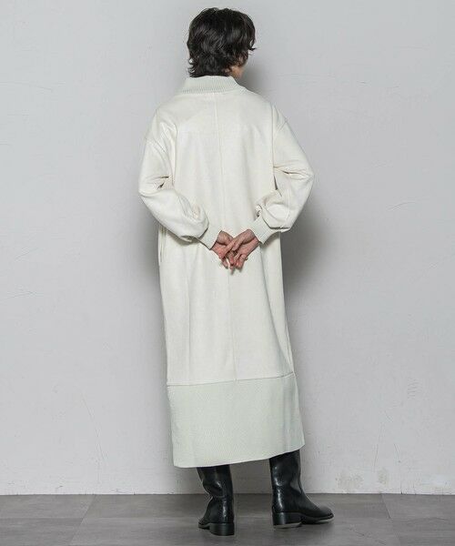 MAYSON GREY / メイソングレイ ロング・マキシ丈ワンピース | 【WEB限定】スウェード×リブモックネックワンピース≪手洗い可能≫ | 詳細3