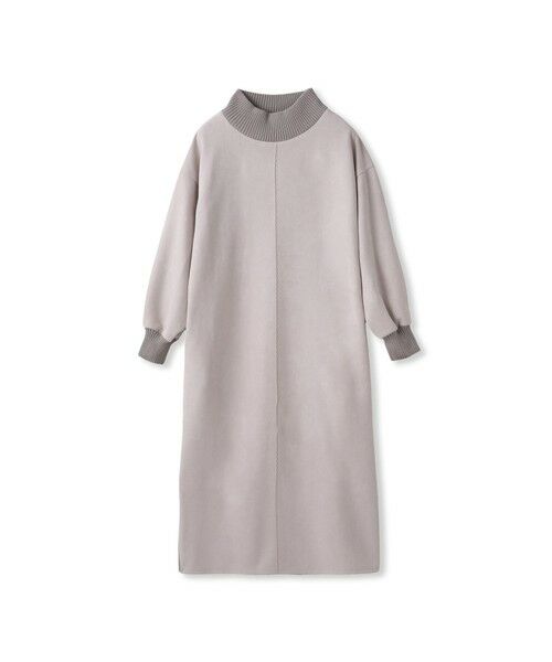 MAYSON GREY / メイソングレイ ロング・マキシ丈ワンピース | 【WEB限定】スウェード×リブモックネックワンピース≪手洗い可能≫ | 詳細18
