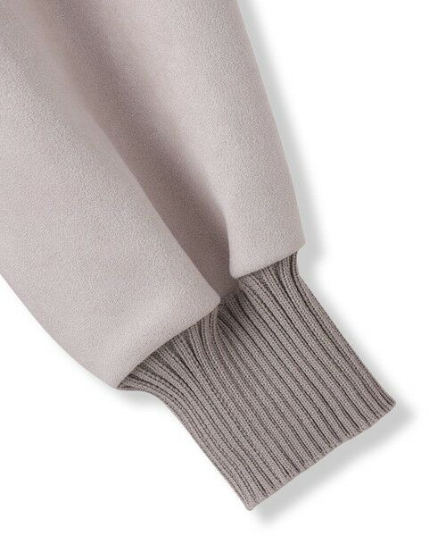 MAYSON GREY / メイソングレイ ロング・マキシ丈ワンピース | 【WEB限定】スウェード×リブモックネックワンピース≪手洗い可能≫ | 詳細21