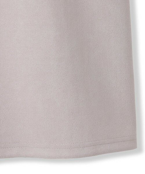 MAYSON GREY / メイソングレイ ロング・マキシ丈ワンピース | 【WEB限定】スウェード×リブモックネックワンピース≪手洗い可能≫ | 詳細22